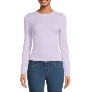 No Boundaries Light Purple Long Sleeve Tee